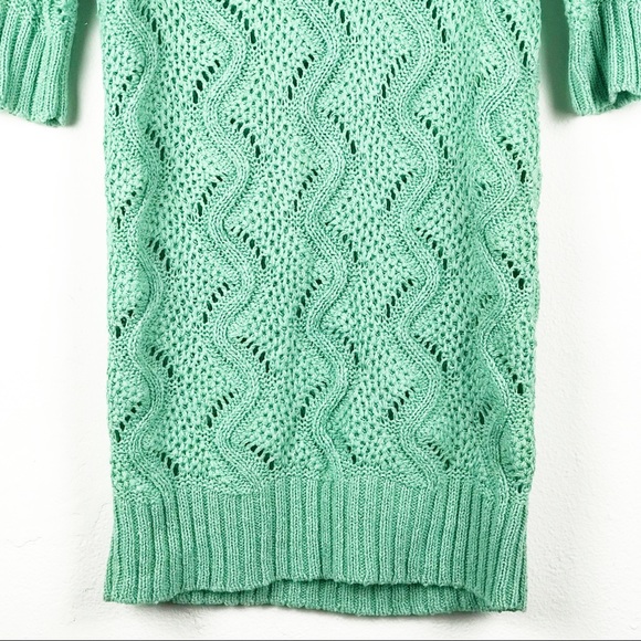 Elle Mint Green Sweater - Picture 6 of 9